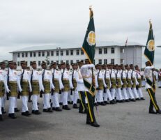 Istiadat Perbarisan Pertukaran Panji-panji Rejimen